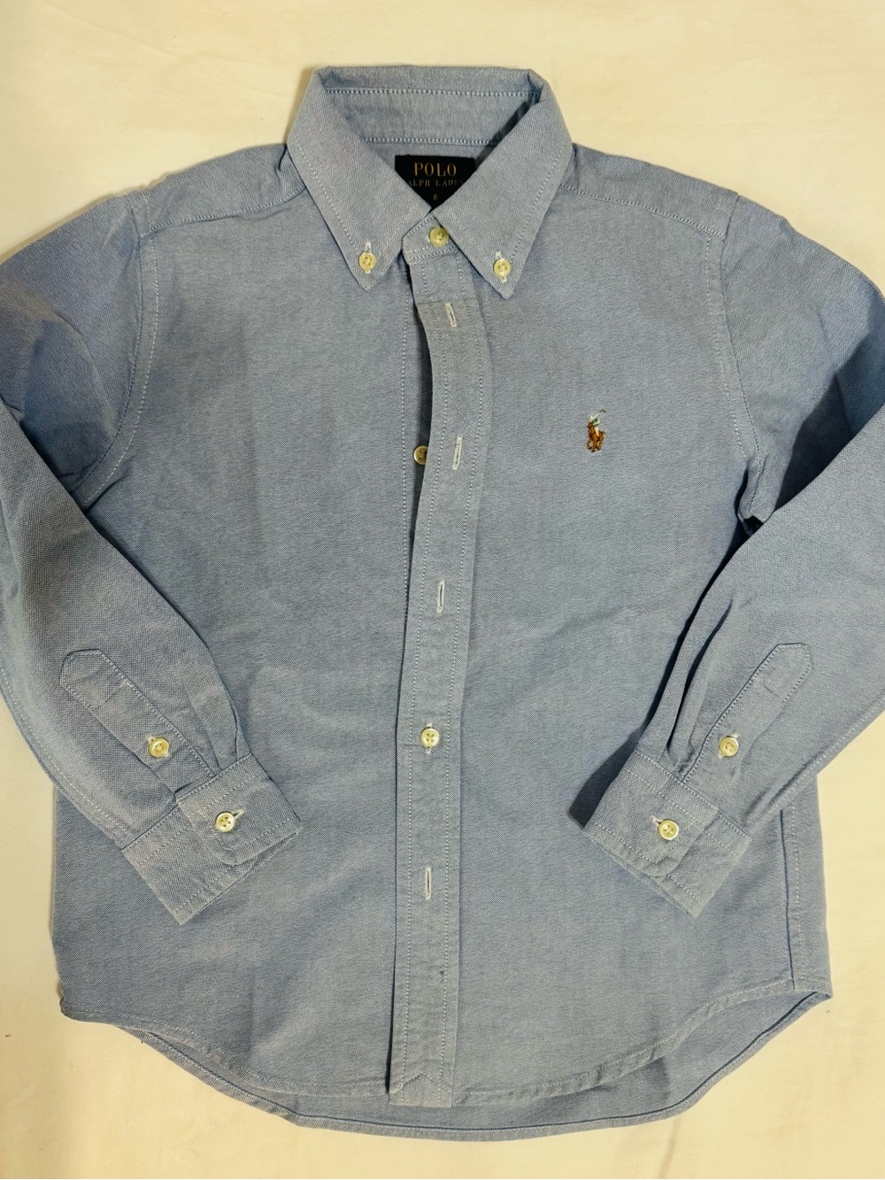Polo by Ralph Lauren Light Blue Button-Down Oxford Shirt
